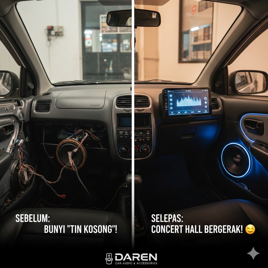 Problem to relief car audio